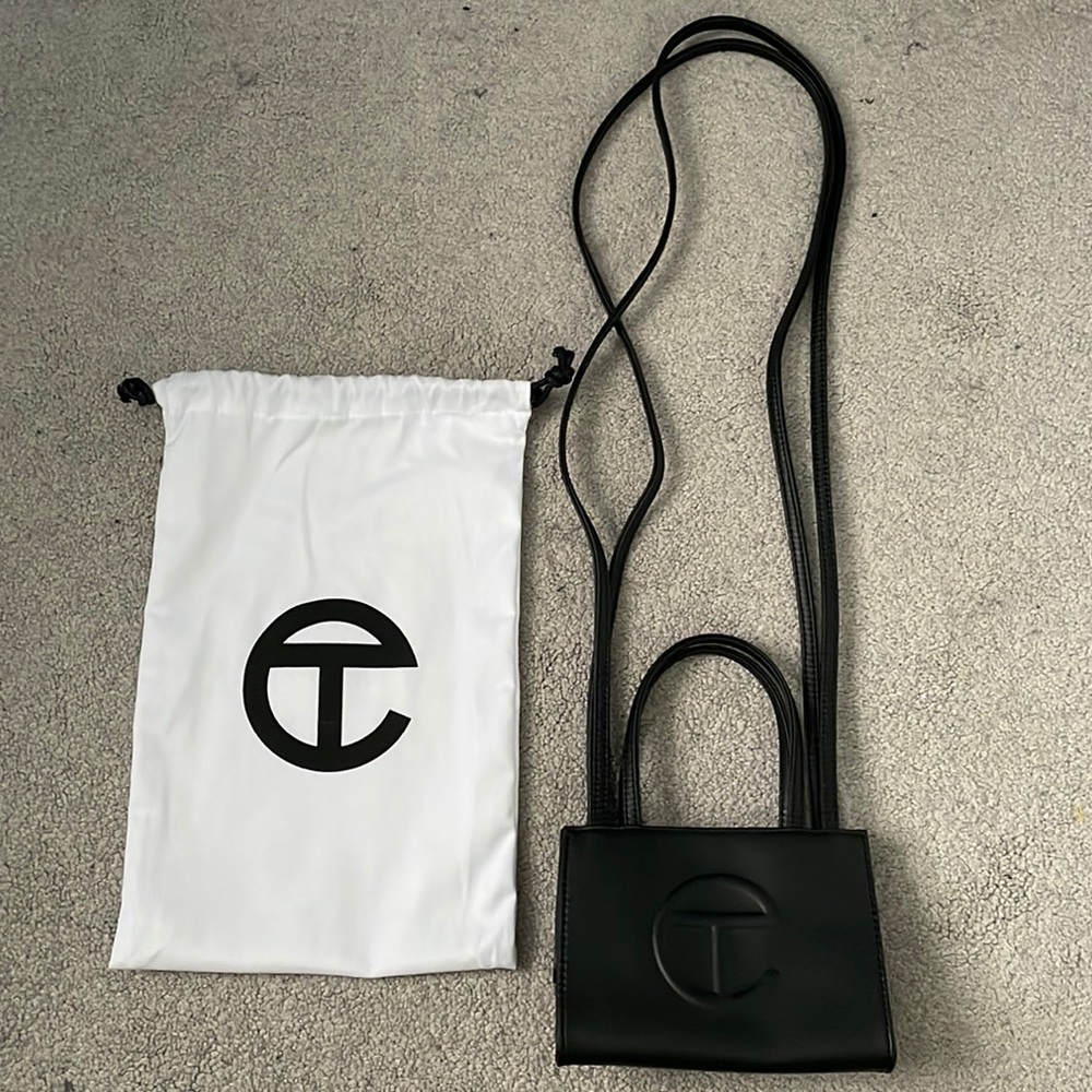 Black small Telfar bag